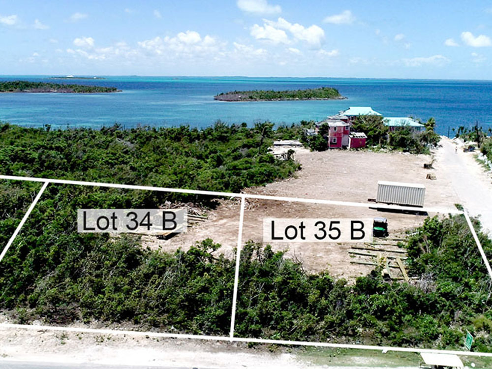 Lot 34Band 35B sold on Guana Cay